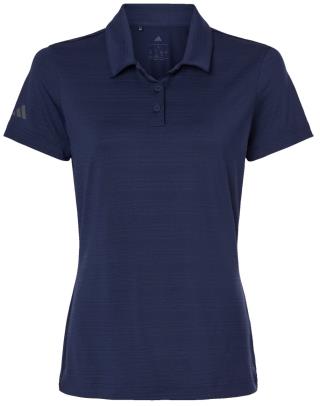 Ladies Textured Stripe Polo