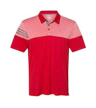 A213 - Heather 3-Stripes Shirt