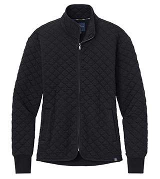 Ladies Diamond Quilt Full-Zip