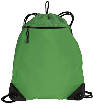 Cinch Pack with Mesh Trim