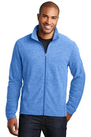 Heather Microfleece Full-Zip Jacket