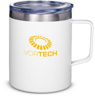 12 Oz. Insulated Stainless Steel Mug - White