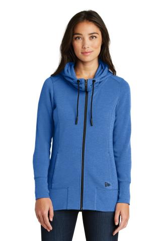 Ladies' Tri-Blend Full-Zip Hoodie