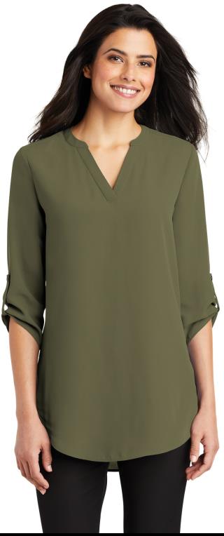 Ladies' 3/4- Sleeve Tunic Blouse