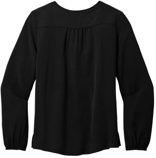 Ladies' Textured Crepe Blouse