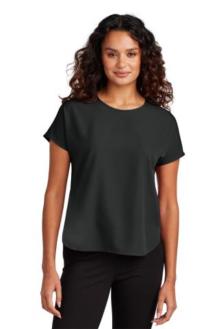 Women's Stretch Crepe Crew