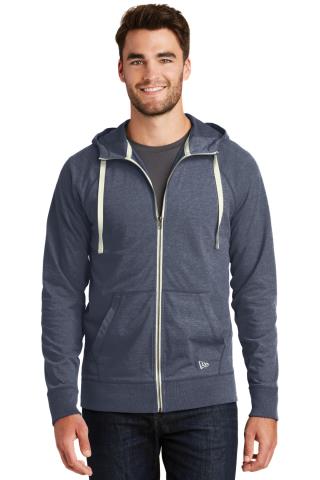 Sueded Cotton Full-Zip Hoodie