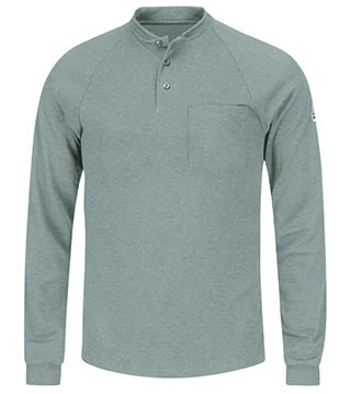 Long Sleeve Lightweight FR Henley - Regular