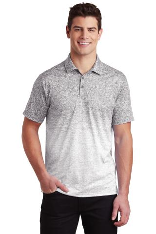 Ombre Heather Polo